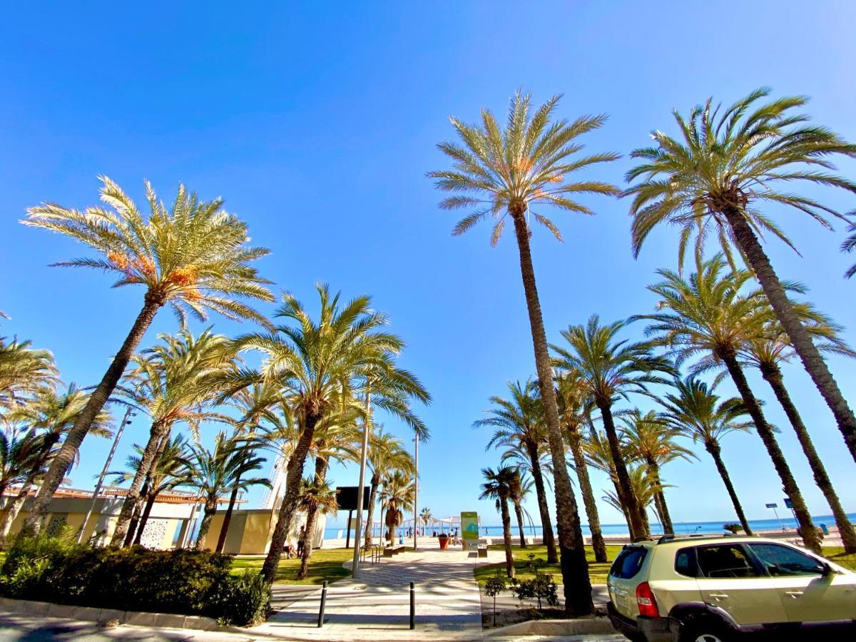 Nereo 7 Primera Linea De Playa San Juan Piscina, Parking Wifi Inmobiliaria Leo Alicante Eksteriør bilde