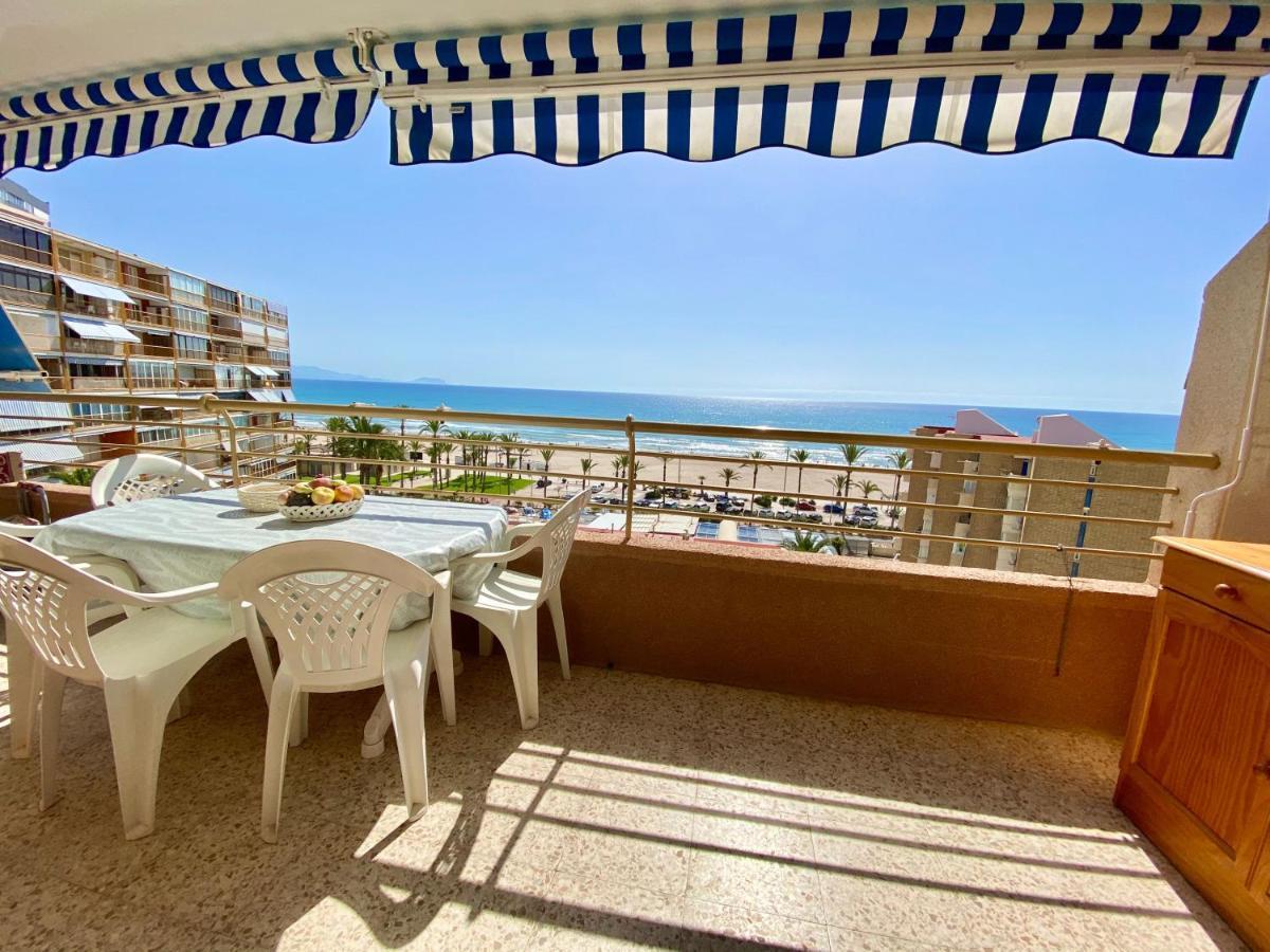 Nereo 7 Primera Linea De Playa San Juan Piscina, Parking Wifi Inmobiliaria Leo Alicante Eksteriør bilde